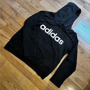 Adidas Women's Black Pullover Hoodie